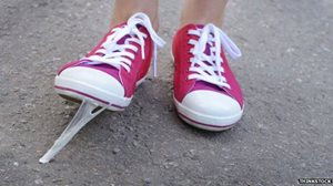 Why Singapore banned chewing gum Chewing gum stuck to a person's show