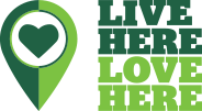Live here Love here logo